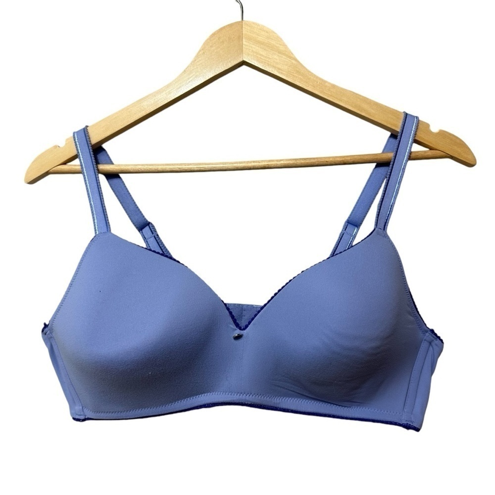 Adore Me Contour Demi T-Shirt Bra, Periwinkle Blue, 36C